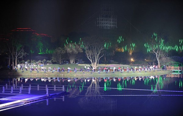 扬州的418国际经贸旅游节晚会